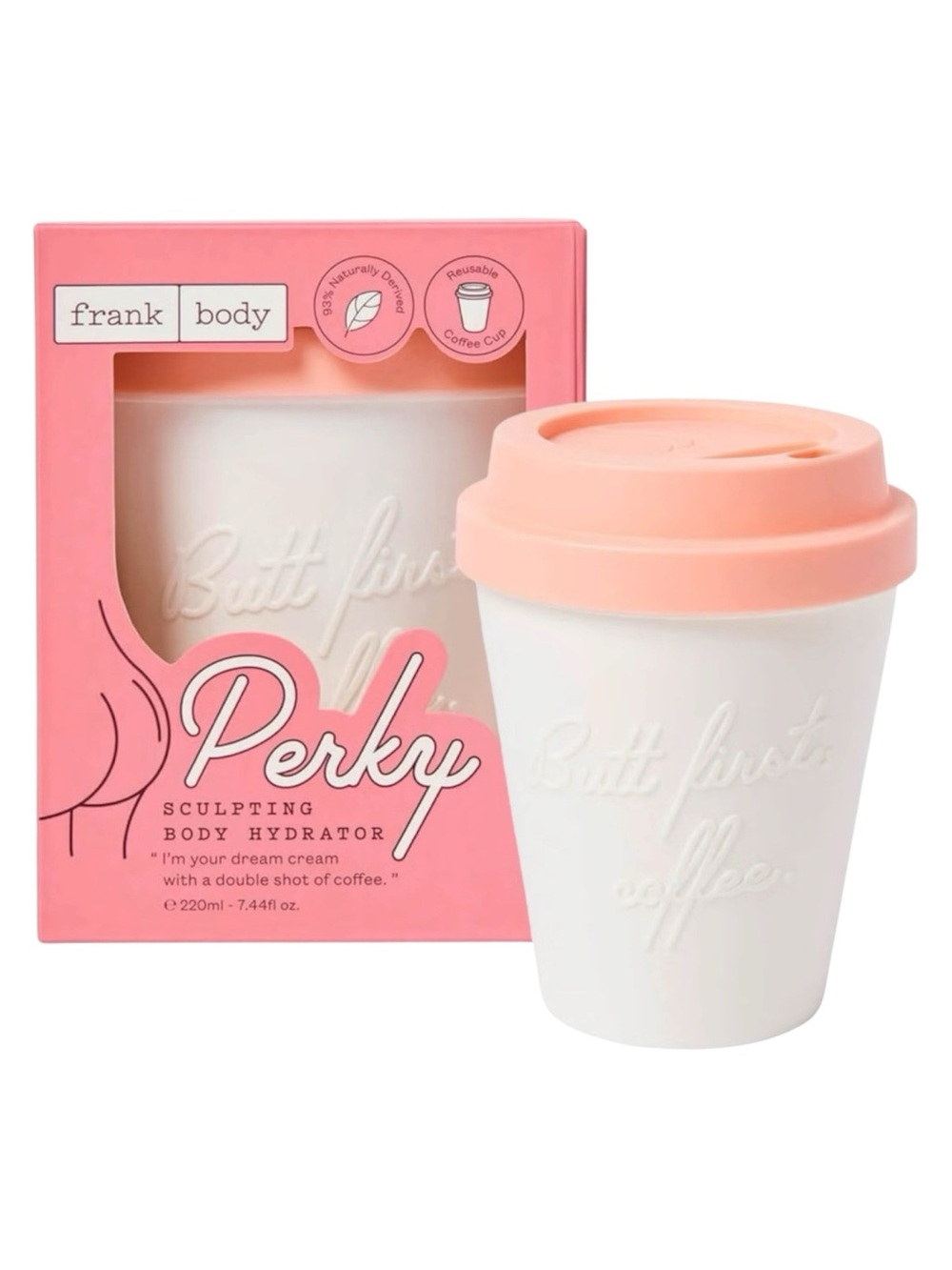 FRANK BODY PERKY SCULPTING BODY HYDRATOR 220ML - BNIB